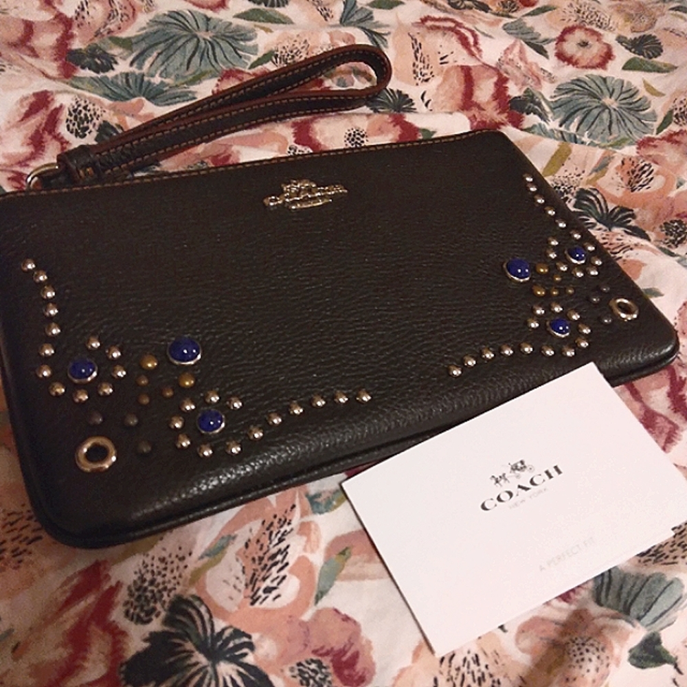 Coach Electronics Pouch